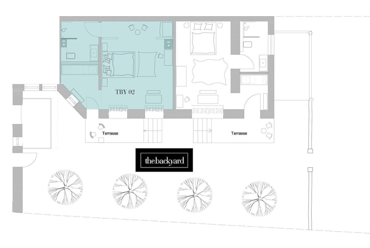 Exklusive Designferienwohnung The Backyard Tby 02 Trier Ngoại thất bức ảnh